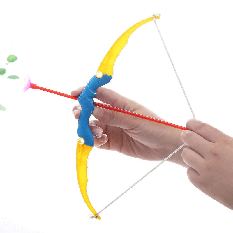 Children Simulation Bow And Arrow Set Toy Boys Outdoor Sports Traditional Shooting Toy Props Exercise Hand-eye Coordination Toys