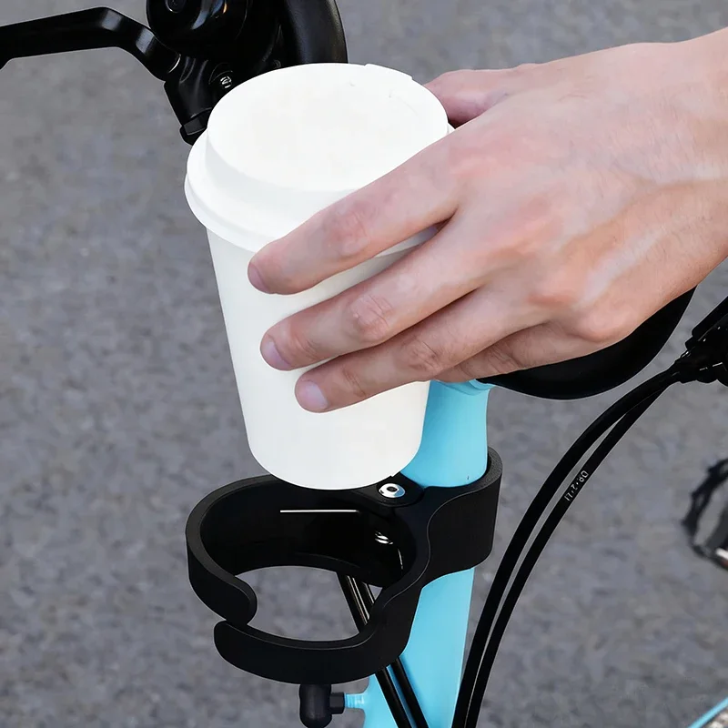 

Bicycle Coffee Cup Holder Portable Durable Bike Water Bottle Stand Colorful Non-drilling Bracket Cycling Equipment Accessories