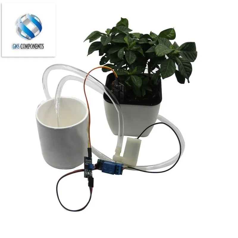 for arduino Automatic irrigation module DIY kit soil moisture detection automatic water pumping