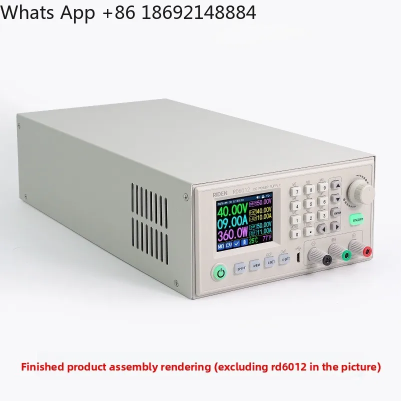 S800 Housing Kit for RD6012 RD6018 Power Supply, Unassembled Shell Parts, Power Module Not Included, Self Assembly Required