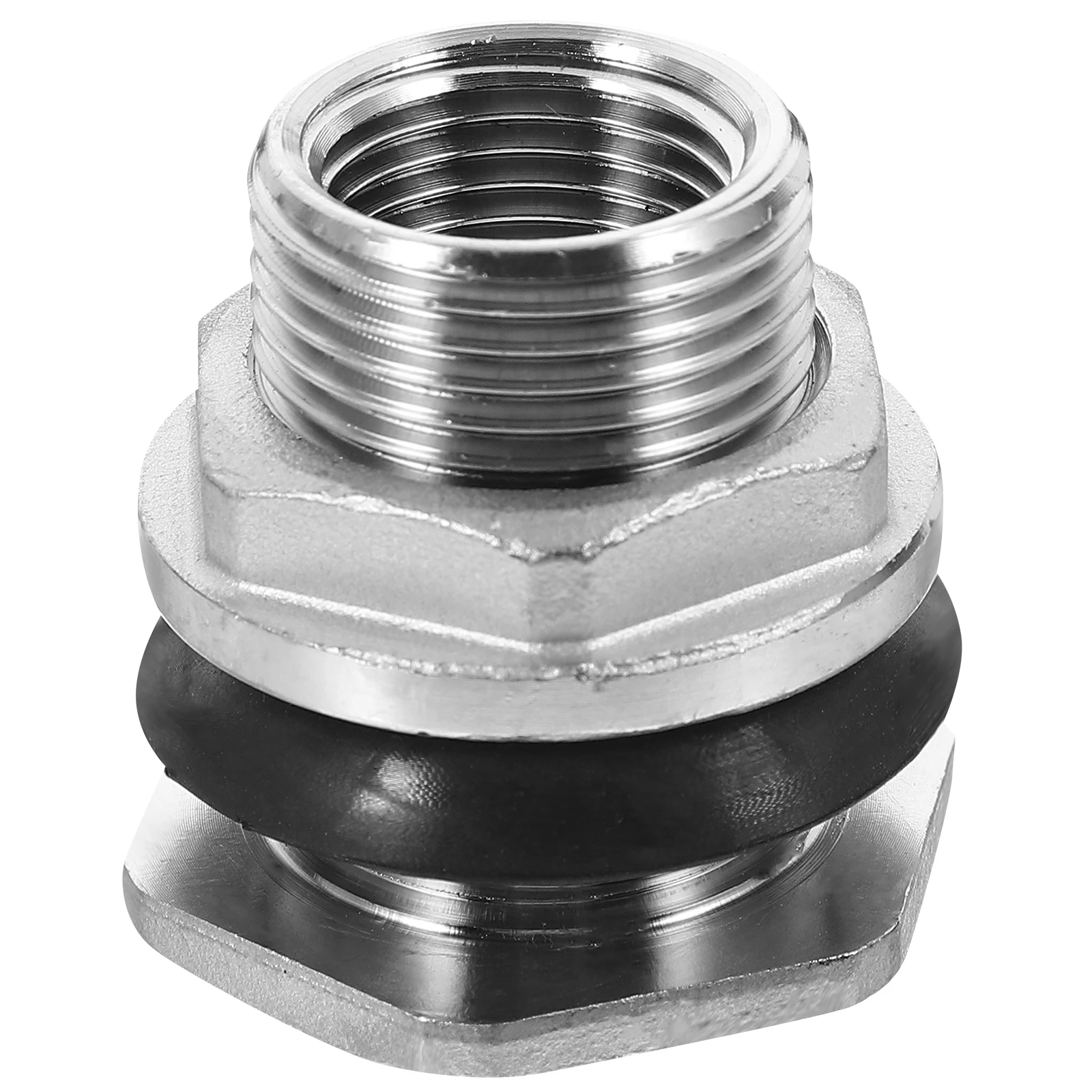 

1/2 Fitting Tank Connector Stainless Steel Threaded Pipe Accessories High Precision Garden Hose Repair Fittings