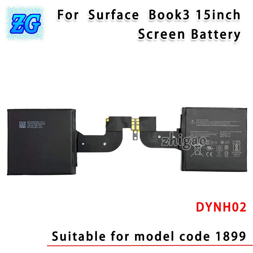 Use for Microsoft Surface Book3 15inch 1899 Notebook Screen Battery  DYNH02 Battery Original