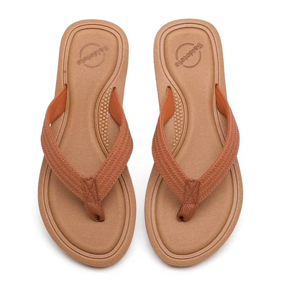 

Women's Flip Flops Flat Sandal Casual Summer Thongs Comfort Slip-on Sandal Beach Wear