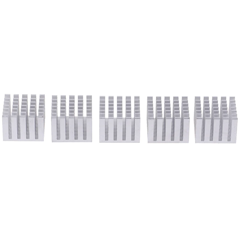 

5Pcs 20x20x15mm Cooling Accessories DIY Heatsink CPU GPU Chip Aluminum Heatsink