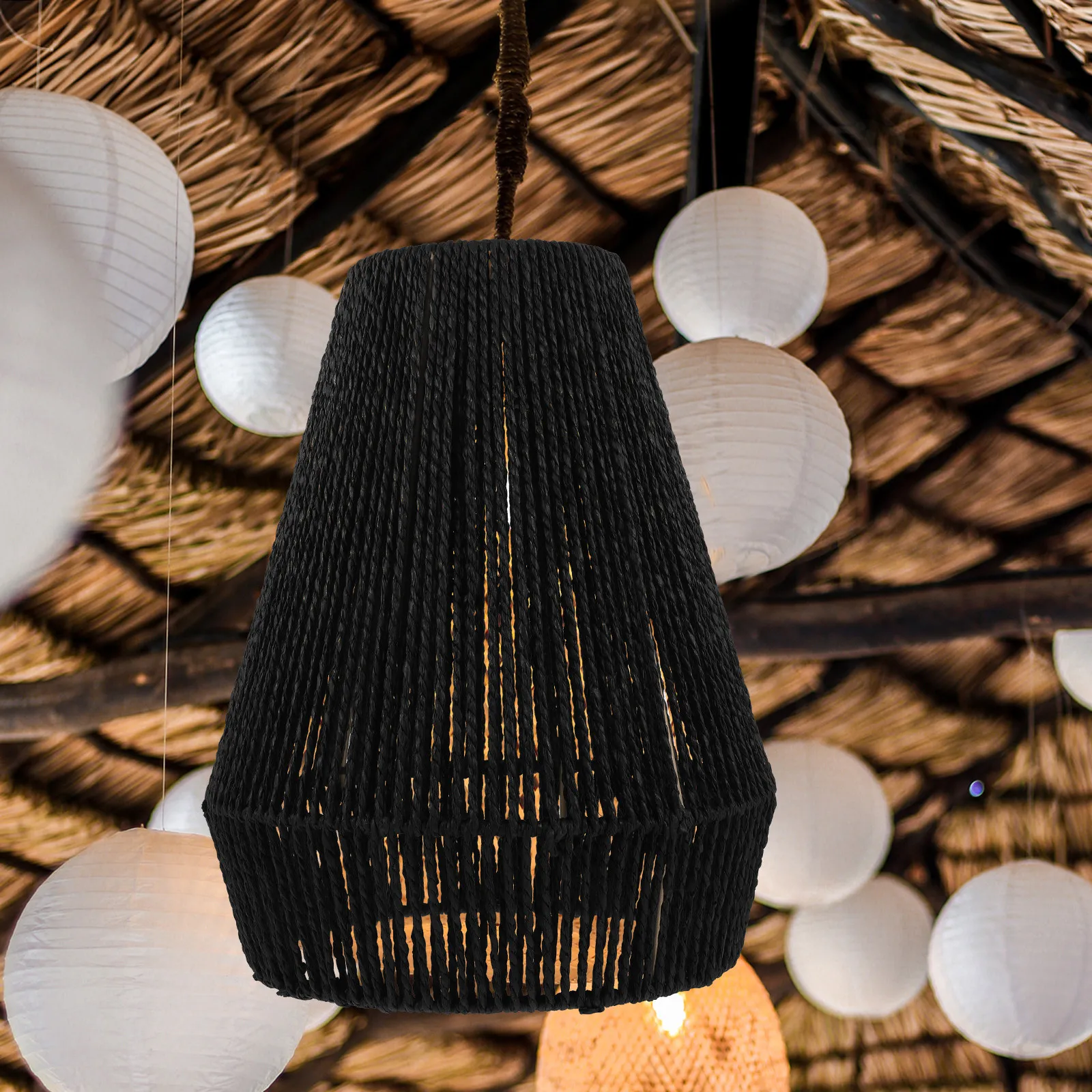 simulated-rattan-paper-weaving-lampshade-small-size-for-ceiling-lamp-fixture-natural-decorative-light-cover-retro-vintage-indoor