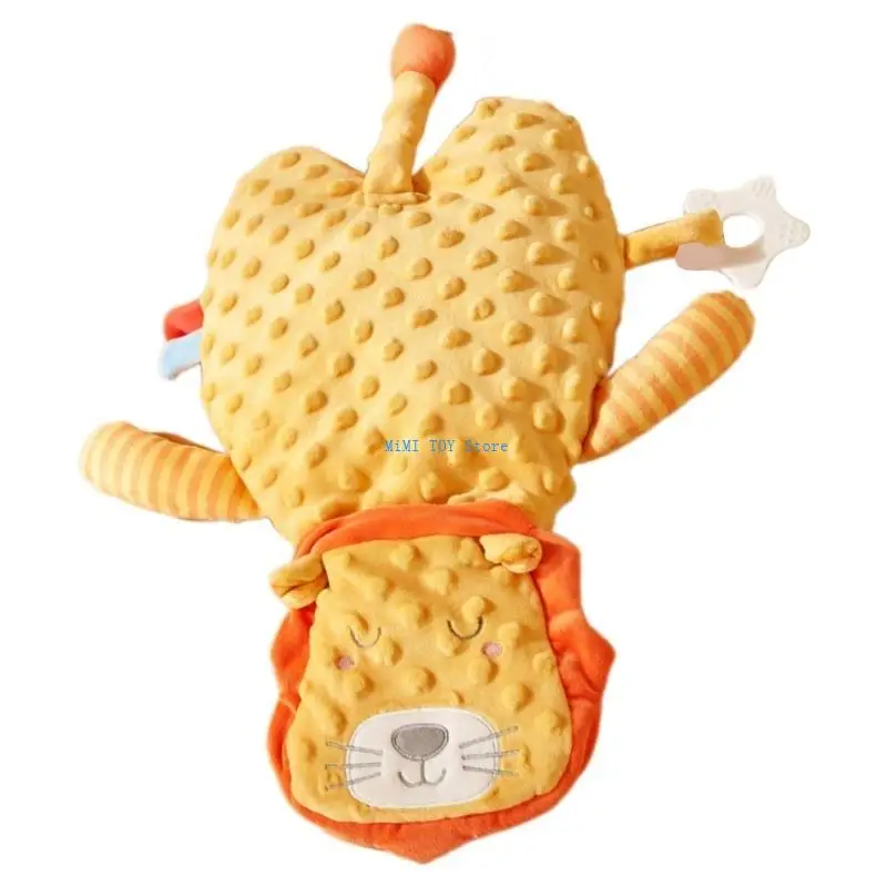 

24BE Baby Comforting Pillow Lovely Cartoon Animal for Comfortable Infant Sleep