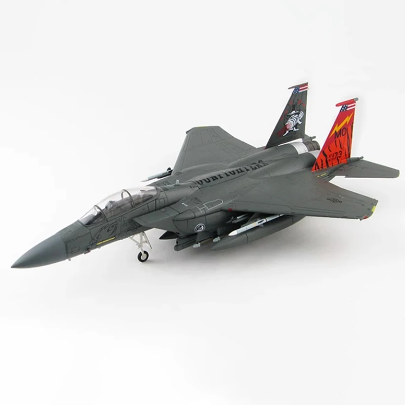 

Литье под давлением в масштабе 1:72, модель HA4523 F15 F-15E Strike истребитель Eagle, Готовая модель из сплава, сувенирные подарки для взрослых мальчиков