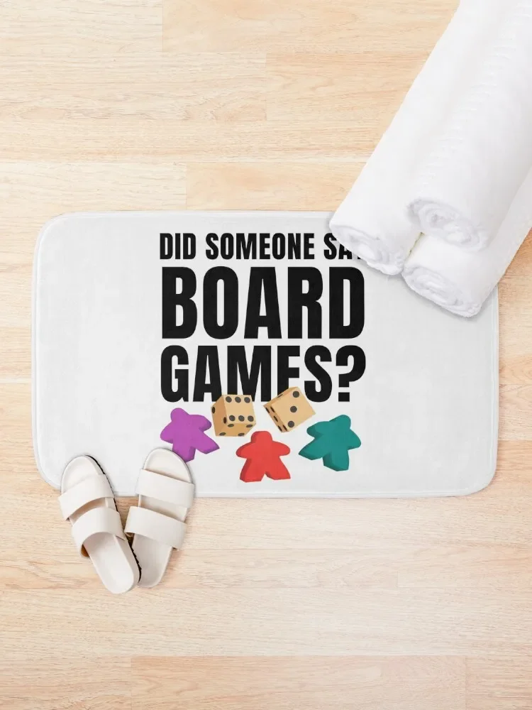 Did Someone Say Board Games? Bath Mat Bath Rugs Washable Non-Slip Kitchen Rug DoorFor The Door Mat