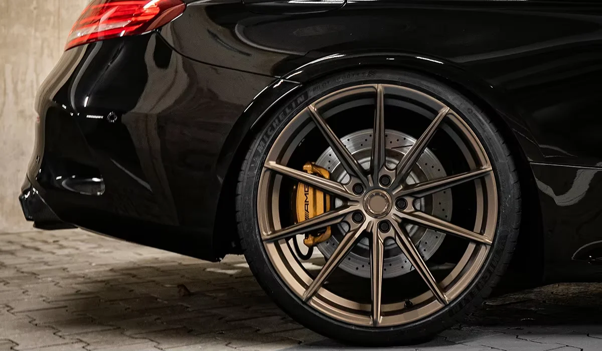 LSGZL مزورة سبائك الألومنيوم الفاخرة 5x114.3 5x130 5x112 17 19 20 22 24 26 بوصة الحافات عجلات السيارة الرياضية لأودي R8 ل تسلا #5