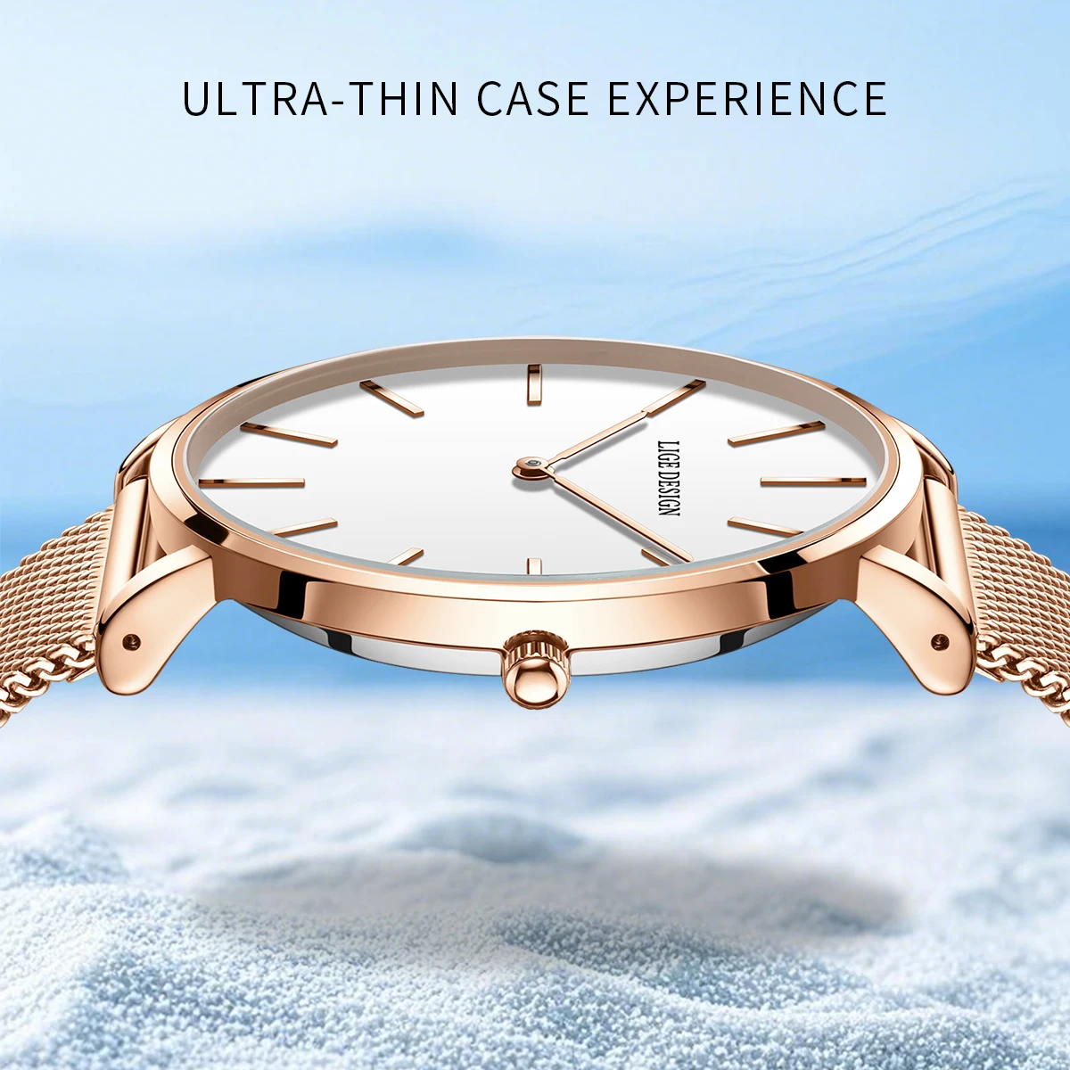 

LIGE New Women Dress Quartz Watch Best Selling Women Watches for Women Luxury Brand Simple Elegant Waterproof Watch Dropshipping
