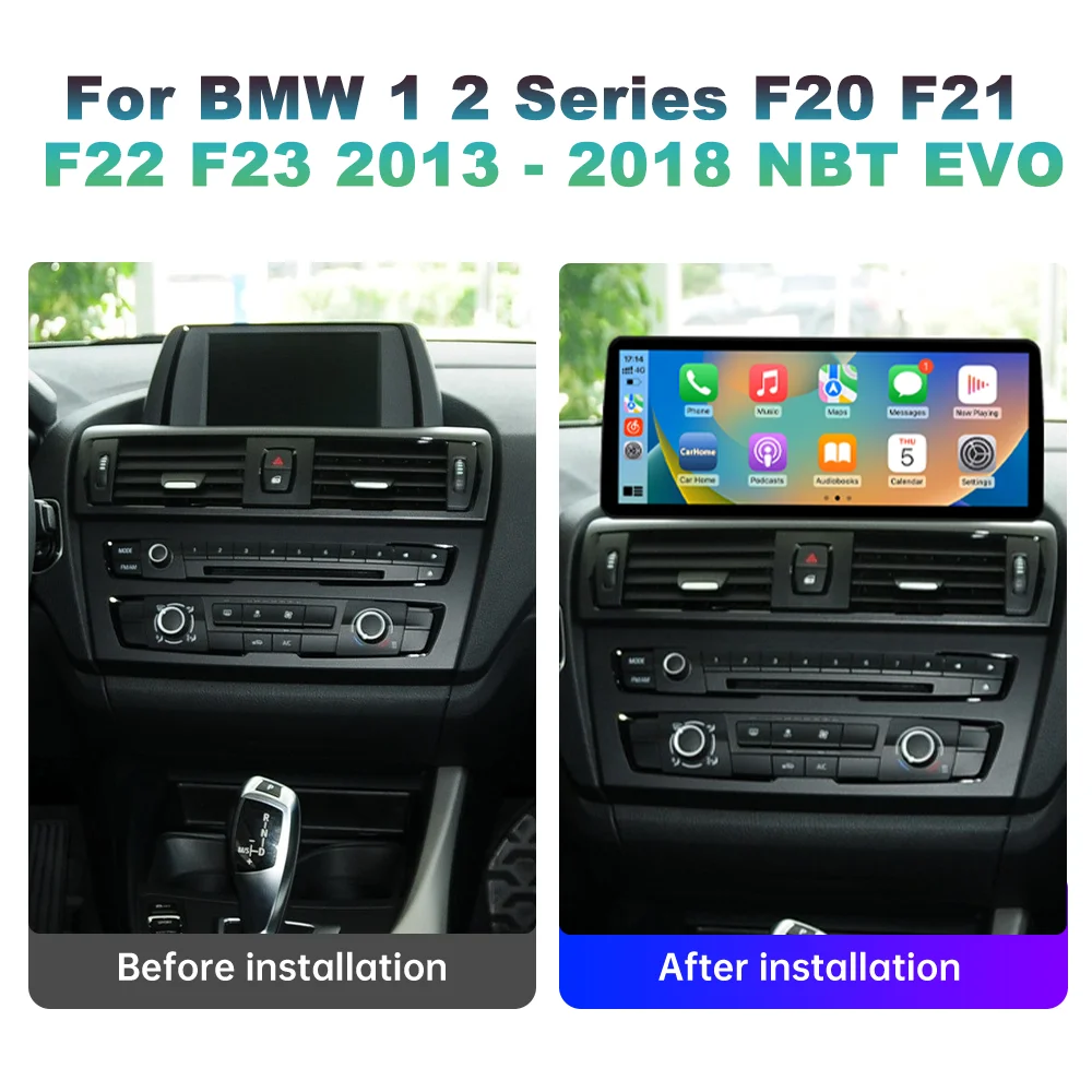 Android 16 for BMW 1 2 Series F20 F21 F22 F23 2013 - 2018 NBT EVO System GPS Navi Car Radio Multimedia Player HD Touch Screen