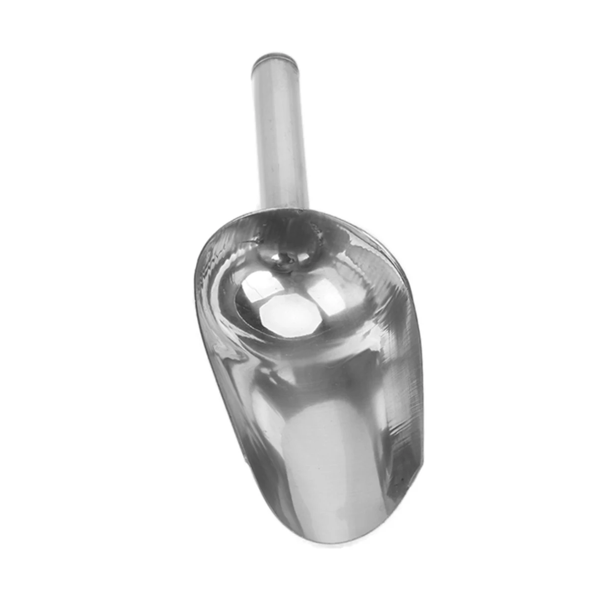 

5pcs Stainless Steel Ice Scoop Shovel 8 Inches Grain Rice Flour Candy Bean Server For Party Wedding Home Restaurant Use