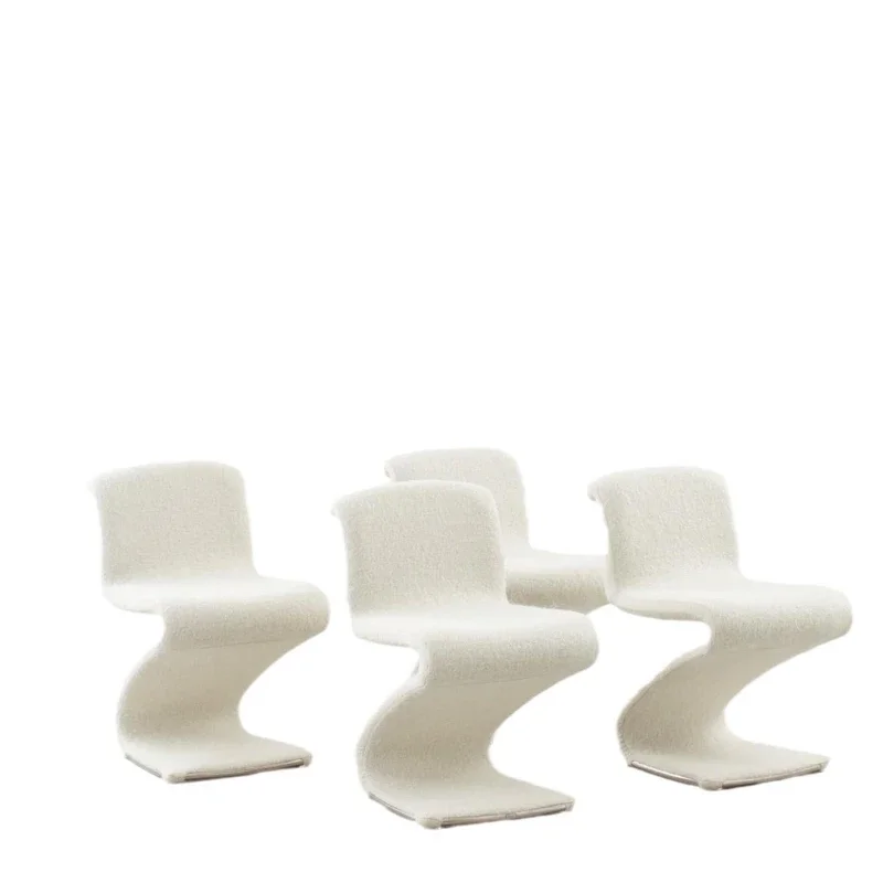 كرسي ترفيهي حديث على شكل Z كرسي أريكة فردي حديث وبسيط للمشاهير على الإنترنت كرسي كسول