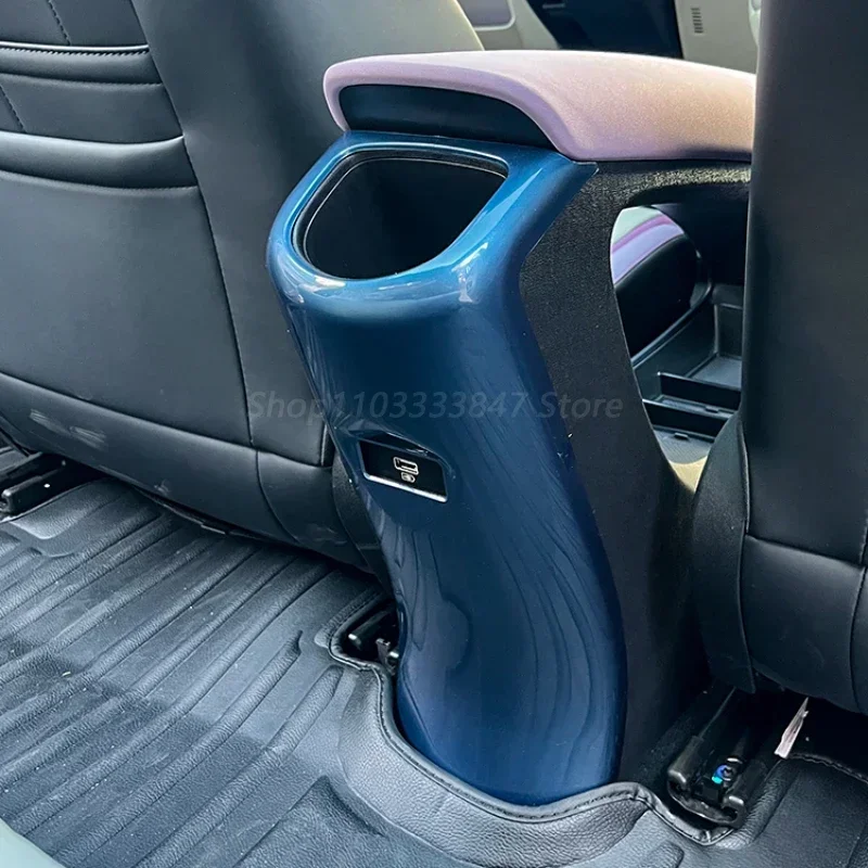 For BYD Dolphin Atto 2 Anti-kick Panel Rear Center Armrest Box Protection Anti-scratch Interior Modification Accessories