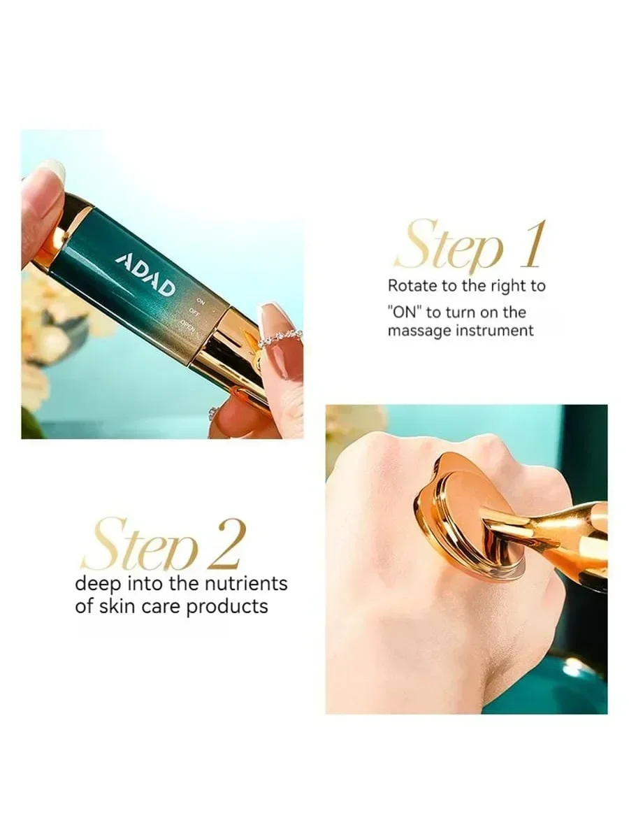 Facial Massage Device Beauty Instrument for Skin Tightening and Lifting Anti-wrinkle Massage Essence Import Skin Firming Effect