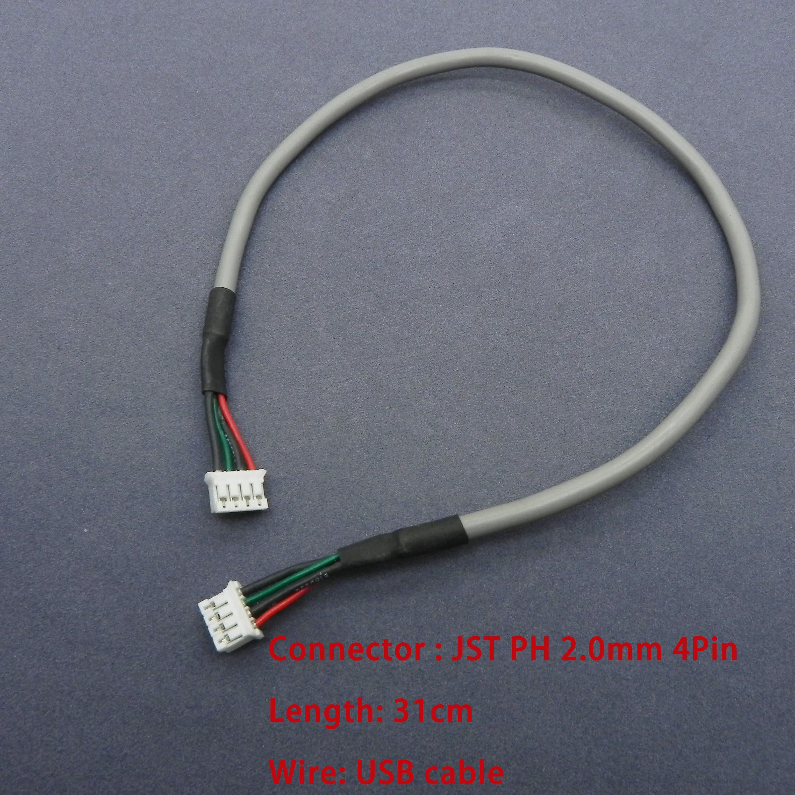 JST1.25mm 2.0mm 2.54mm Pitch Wire Cable Connector 4Pin 7Pin 14Pin Male Female Plug Socket Wire Length 26AWG