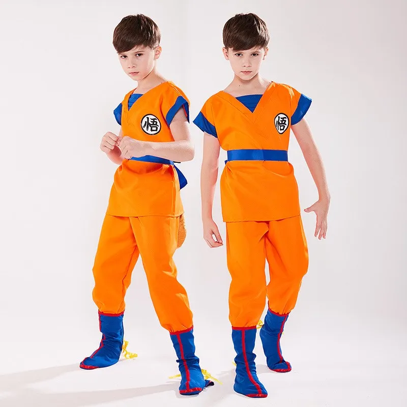 

Children's Cosplay Costume Z Halloween Son Goku Outfit Cartoon Animation Clothing Boys' Wear Turtle Art Performance