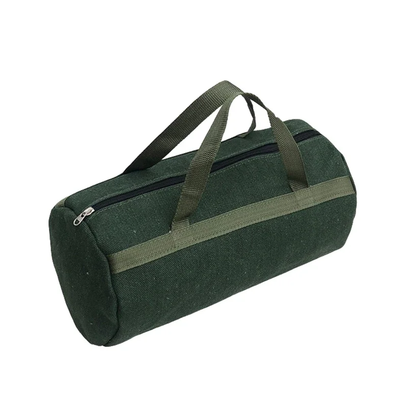 Durable Thicker Canvas Tool Bag Screwdriver Tools Packaging Large Capacity Repair Storage Pouch Electrical Tool Organizer