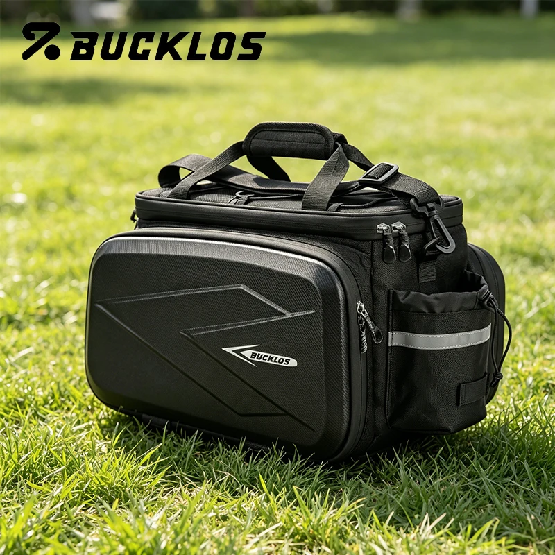 

BUCKLOS Cycling Backpack Outdoor Men Single-Shoulder Bag Multi-functional Waterproof Bag for Riding Hiking Large Capacity Bag
