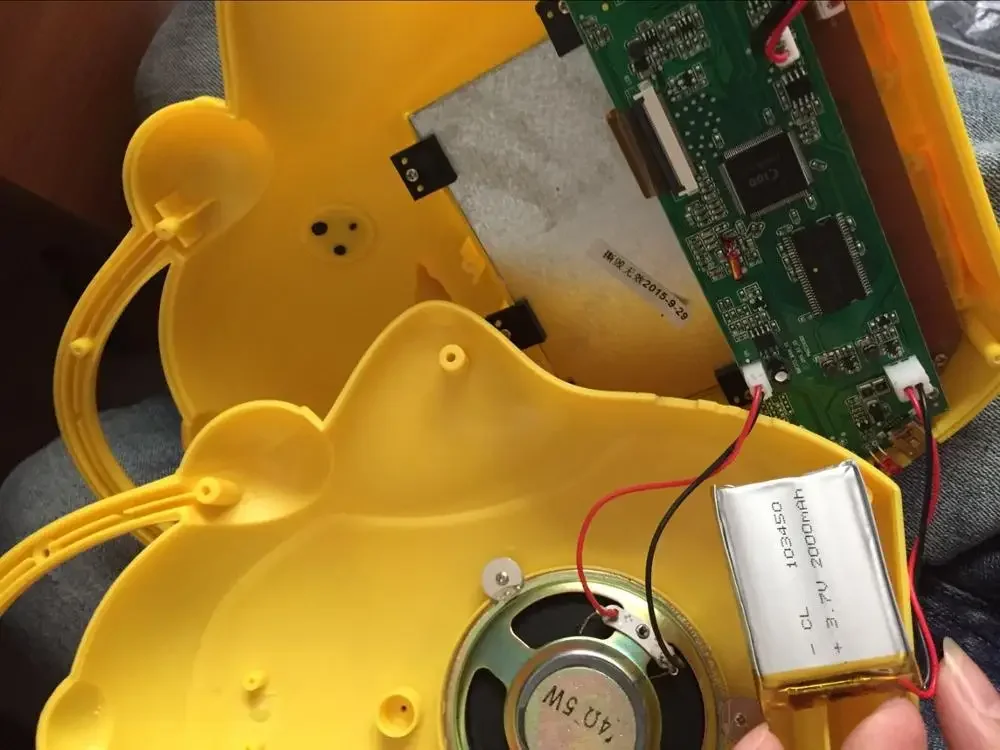 Машина для малого пудинга раннего образования, машина для истории 103450   Общая зарядка 3,7 В, полимерная литиевая батарея, сердечник 2000 мАч