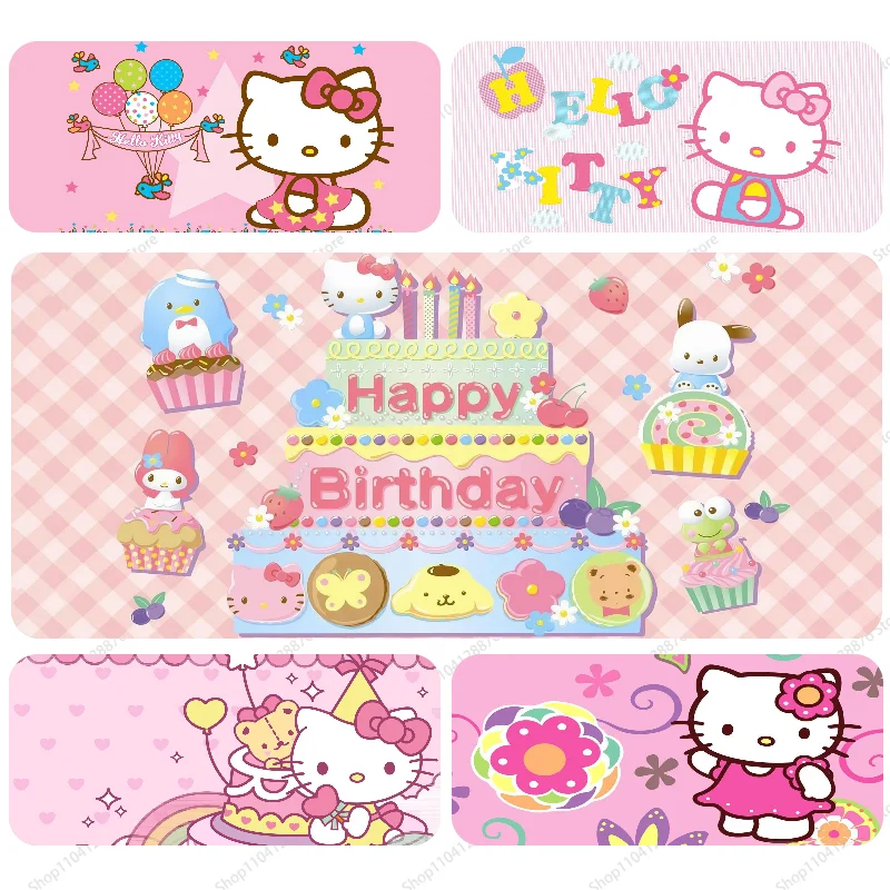 Birthday H-Hello K-Kitty Mousepad Gaming Mouse pad Gamer Pc Accessories Deskmat Keyboard Mat Desk Protector Mause Pads