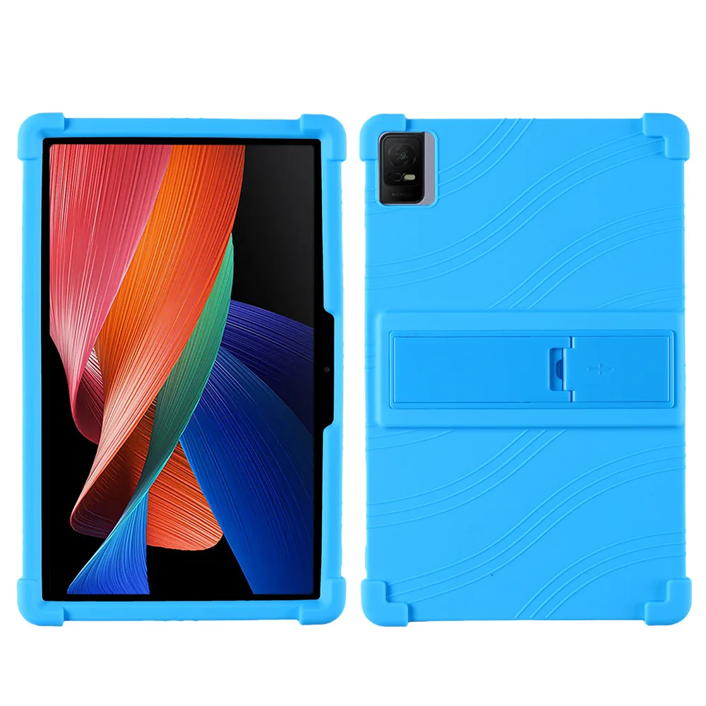 TCL Tab 11 Tab 10.95 Inch 9466X Tablet Case Super Shockproof Soft Silicone Protective Case Stand Cover for TCL NxtPeper 11 9166G