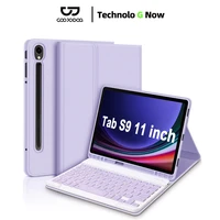 Para Samsung Galaxy Tab S9 FE 2023 funda para teclado teclado retroiluminado desmontable con funda para Galaxy Tab S9 11 ""Tab S9 FE 10,9"" 2023