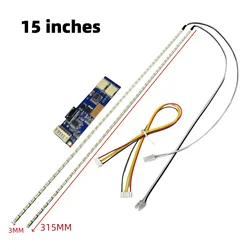 15 Inch Universal Highlight Dimable LED Backlight Lamps Update Kit Adjustable Light Strips For LCD Monitor 15