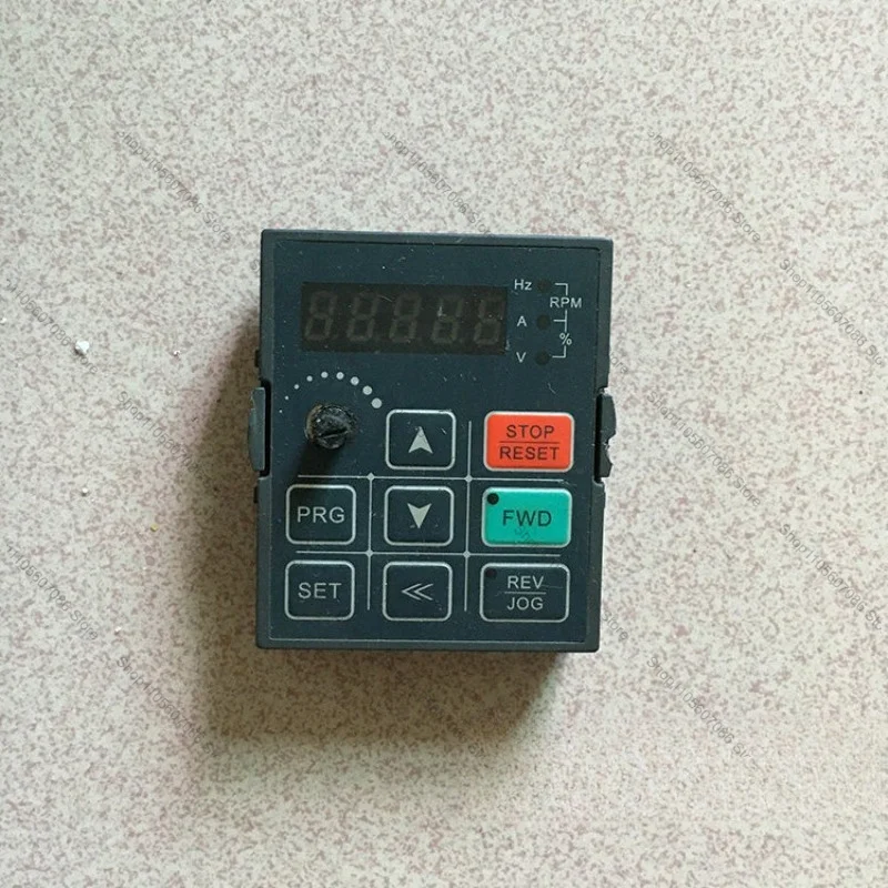 Suitable for Vtron Inverter AC60E/AC70E Display Panel, Potentiometer Speed Control Panel Operator, Second-hand