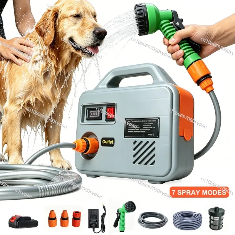 Cordless Rechargeable Lithium Battery Water Pump Dual Motor Portable Irrigation Pump for Garden Watering and Farm Use