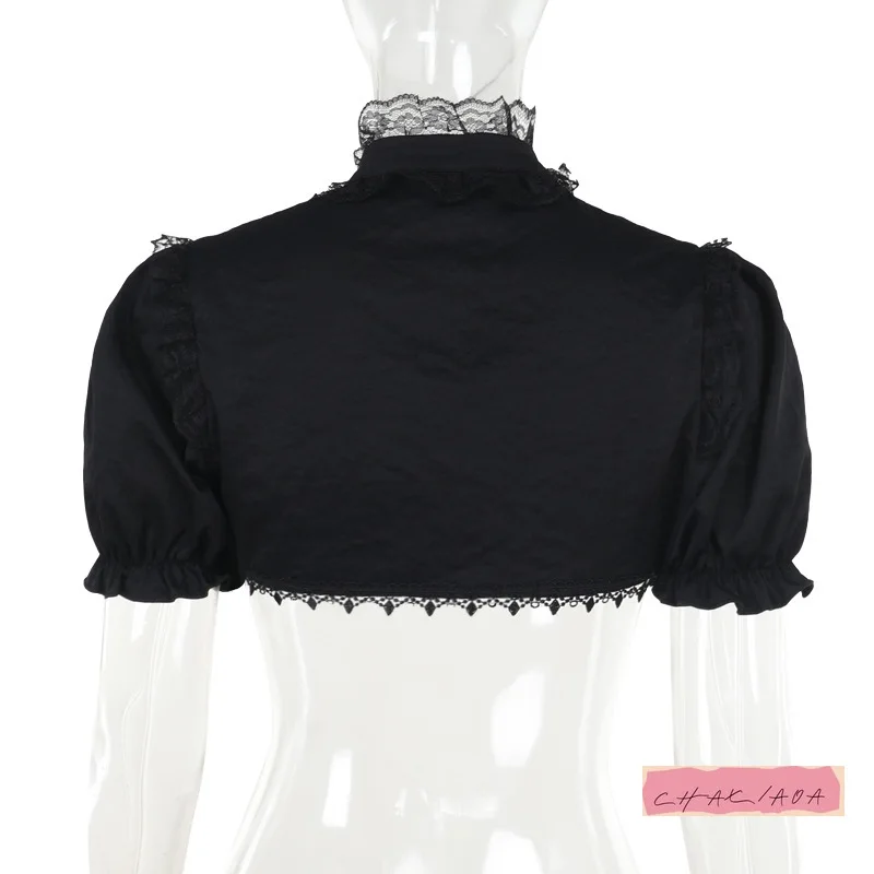 Abito Lolita stile vittoriano vintage giapponese da donna punk gotico viola mini abito da festa moda tinta unita Lolita grembiule ragazza