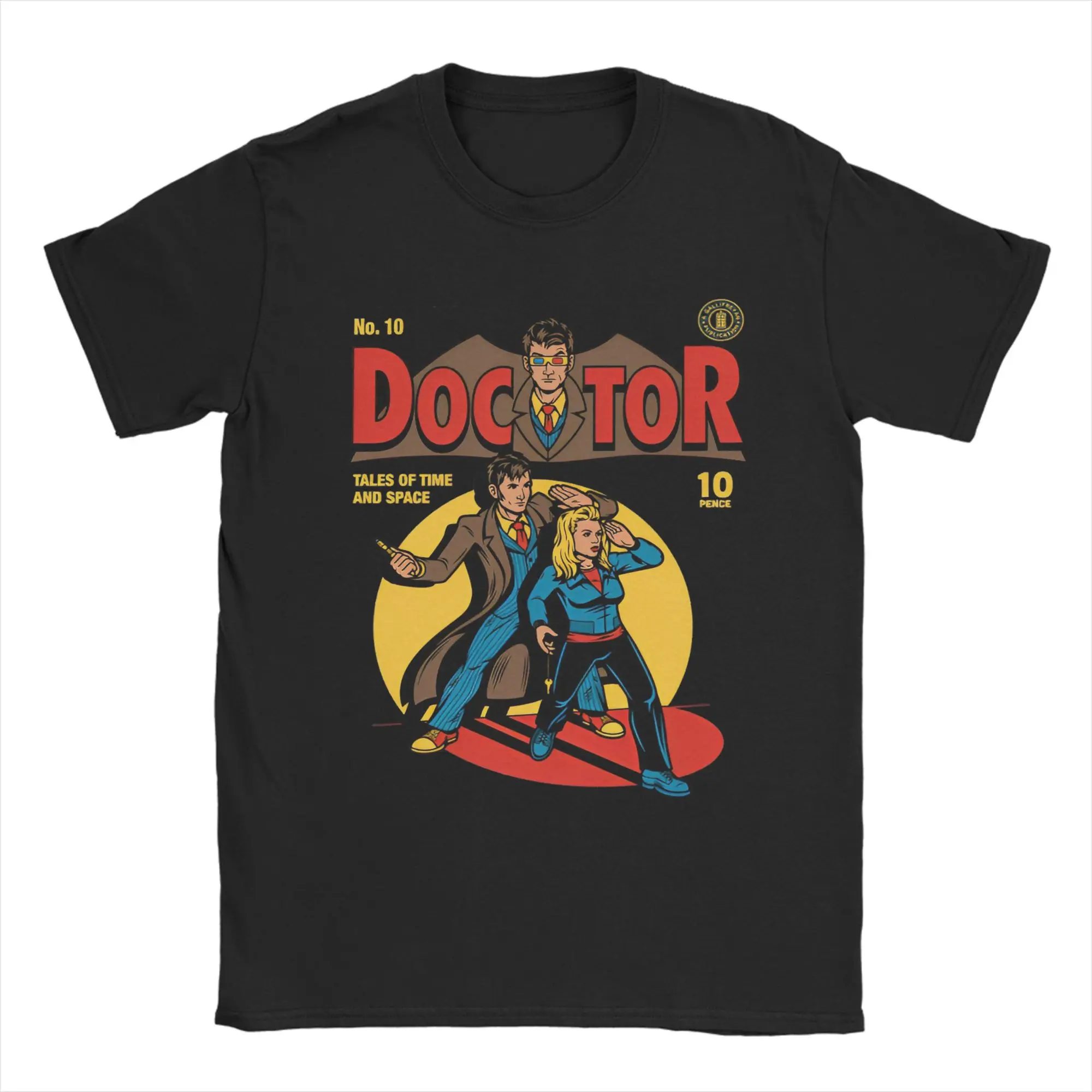 Dr Who Godfather Doctor T-Shirt for Men Women Vintage 100% Cotton Tee Shirt Crew Neck Short Sleeve T Shirt Printing Tops