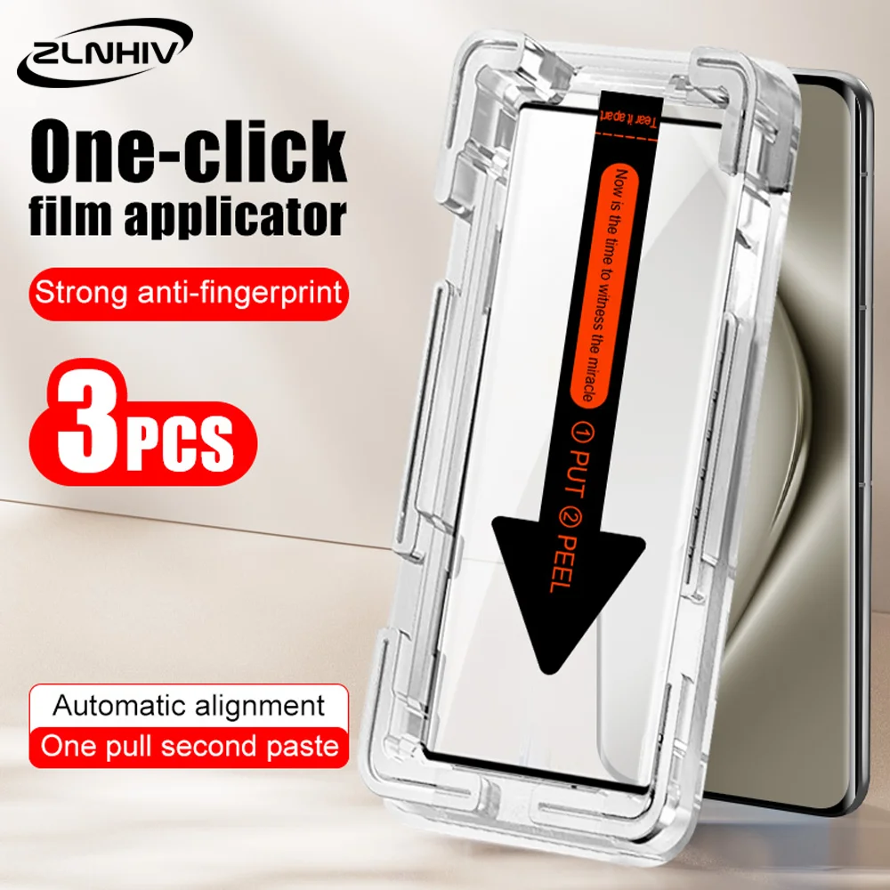 3 Stuks Telefoon Schermbeschermer Voor Huawei Nova12 11 Ultra 10 9 8 Pro Pura 70 P60 P50 P40 Mate 60 50 40 30 Pro Gehard Glasfilm