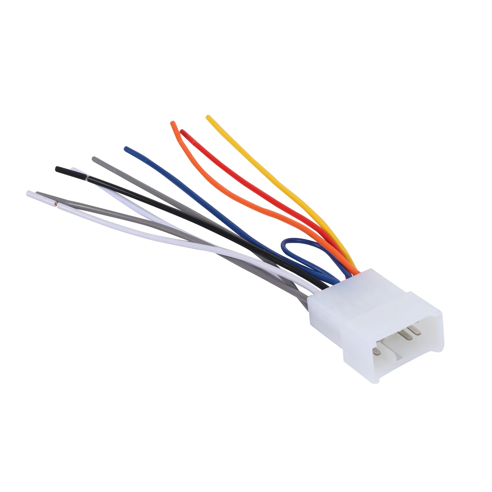 สายไฟ Ta02B สำหรับเชื่อมต่อตัวรับสัญญาณสเตอริโอหลังการขายสำหรับยานพาหนะ1984ที่เลือก