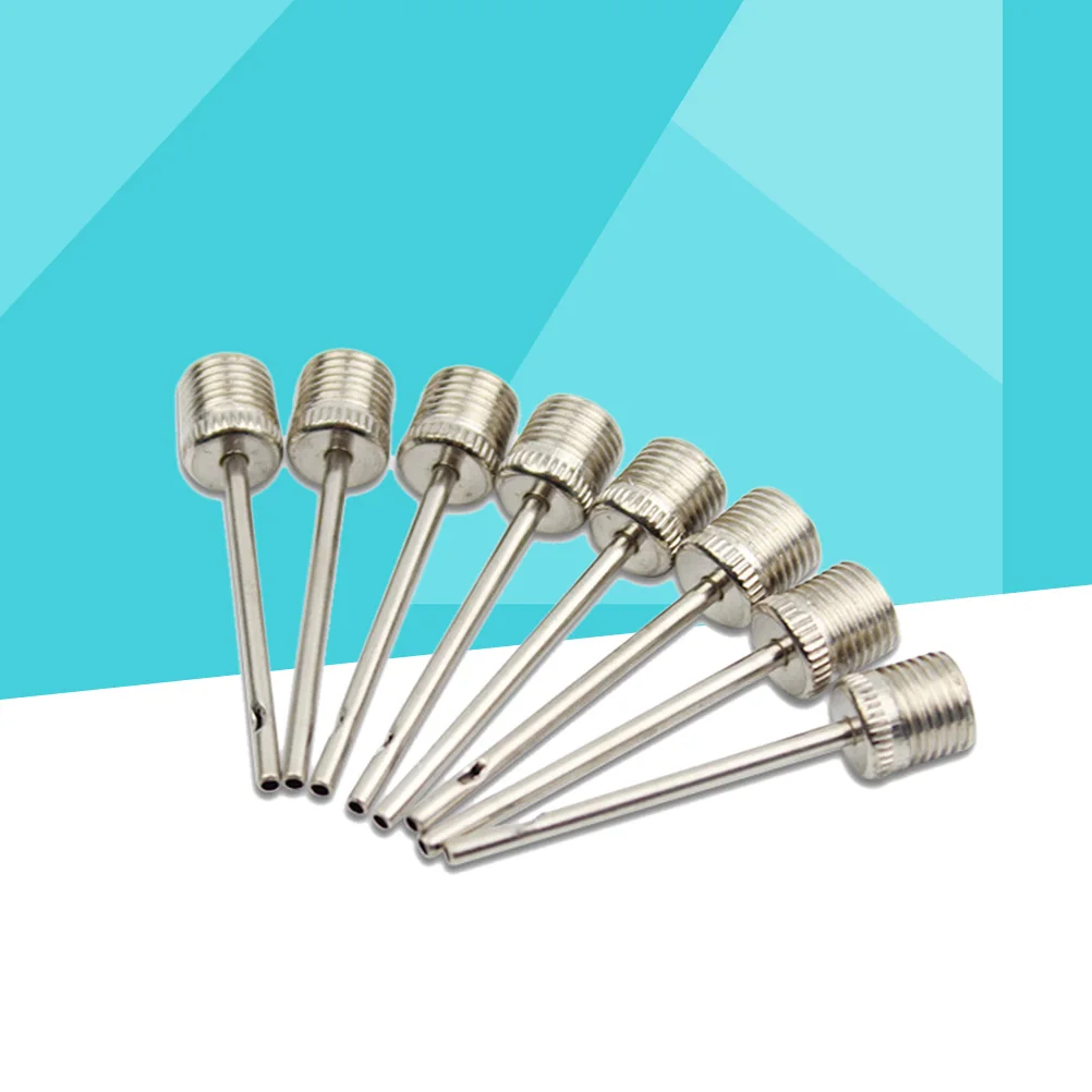 

50 Pcs Pneumatic Needle Metallic Air Inflation Needles Ball Pump Full Basketball