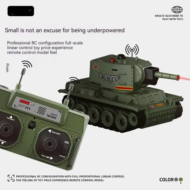 Nuovo Super Mini Carro Armato di Controllo Remoto Carro Armato di Battaglia Infrarossi Battaglia A Distanza Auto Collezione Regalo Modello di Auto RC Giocattoli Per Bambini