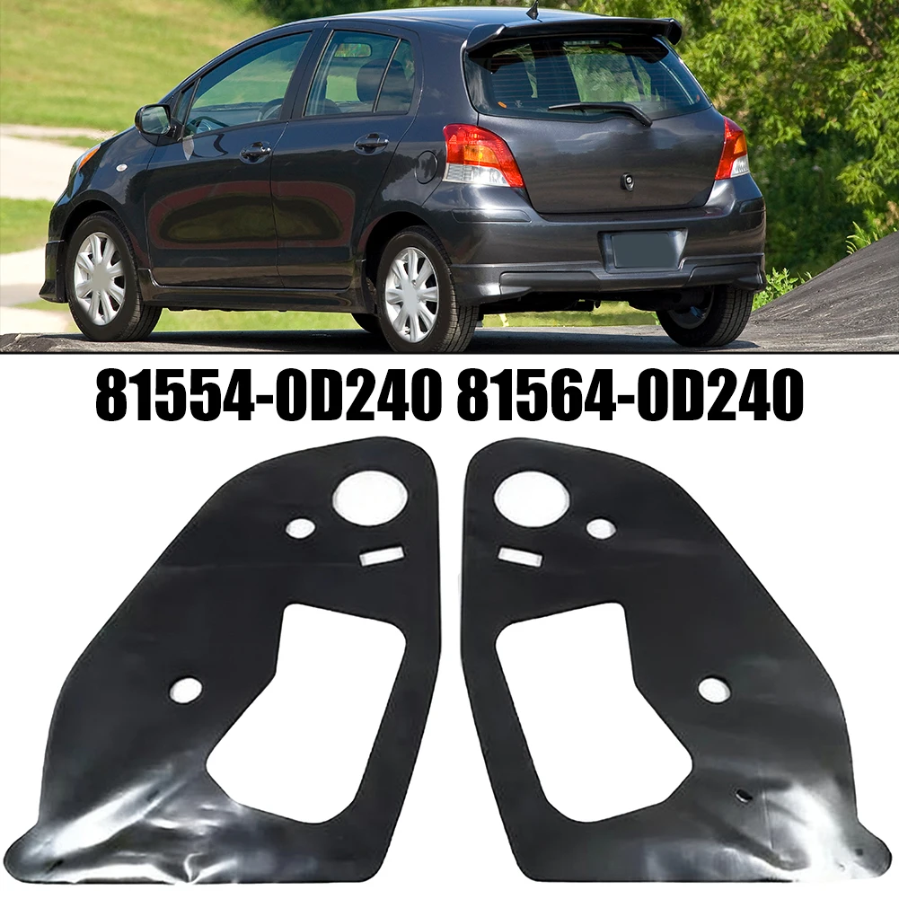 Rear Tail Light Seal Gasket Set for Toyota Yaris 2008 2012 OEM 815540D240 815640D240 Rubber Automotive Taillight Gaskets