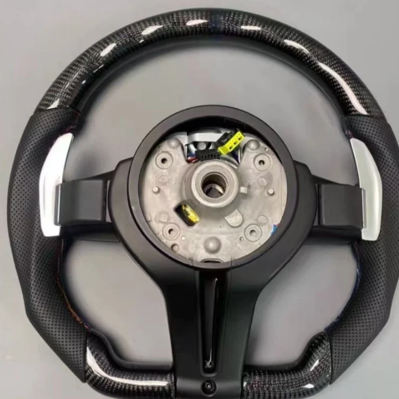 Steering Wheel For BMW M3 M5 F10 F20 F30 F32 M4 F82 335i E90 325i M5 550i F83 428i X3 F13 E87 E60 M6 E70 E71 E72 E81 Accessories view 5
