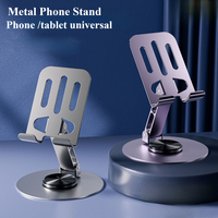 Phone Holder 720 Rotating Stand Folding Metal Universal Support Stand for Mobile Phones and Tablets Lazy Holder