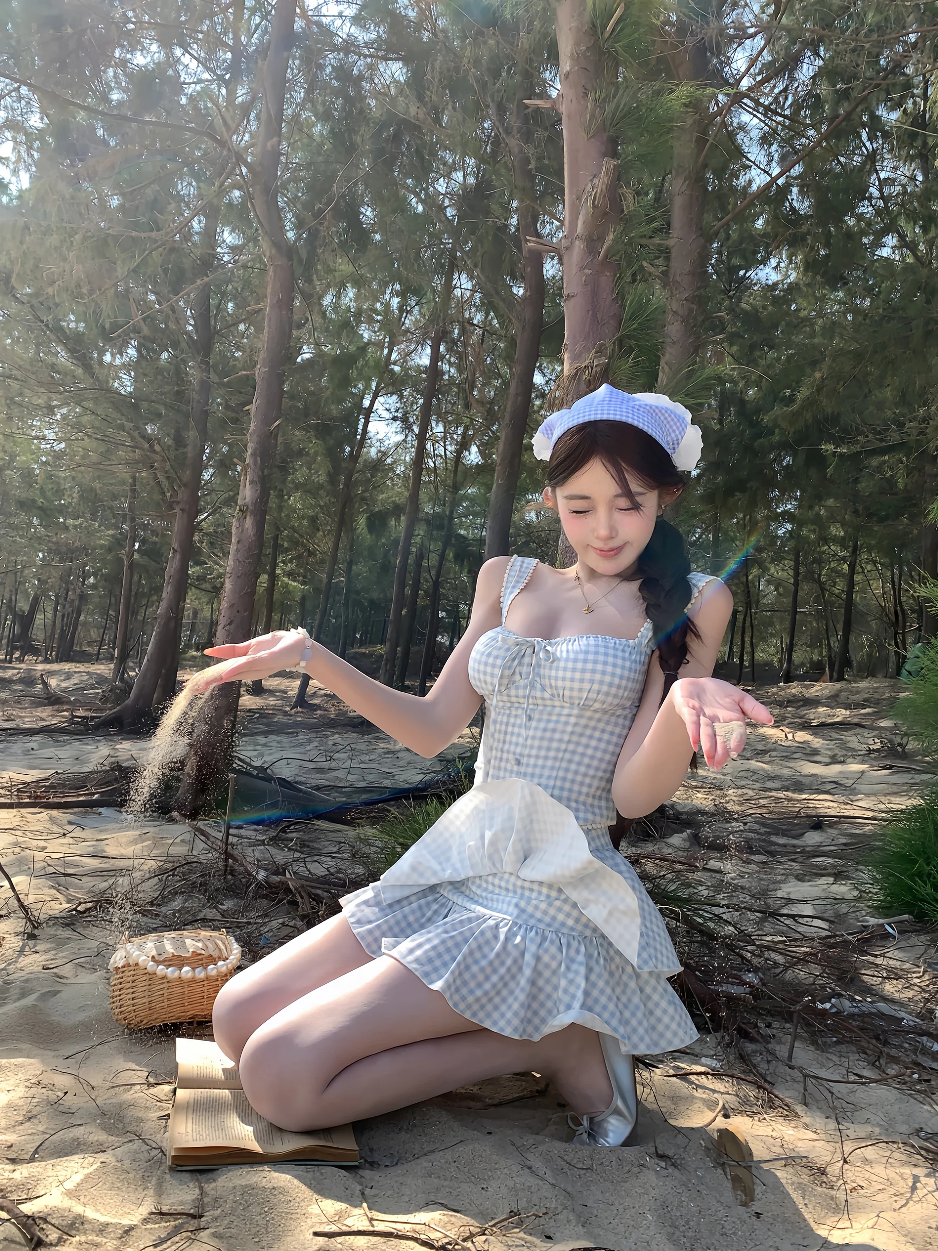 

Летний комплект Swan: Элегантный облегающий костюм для девочек с юбкой, модный дизайн, французский стиль, застежка-молния, модель E26Y20067E26Q20155