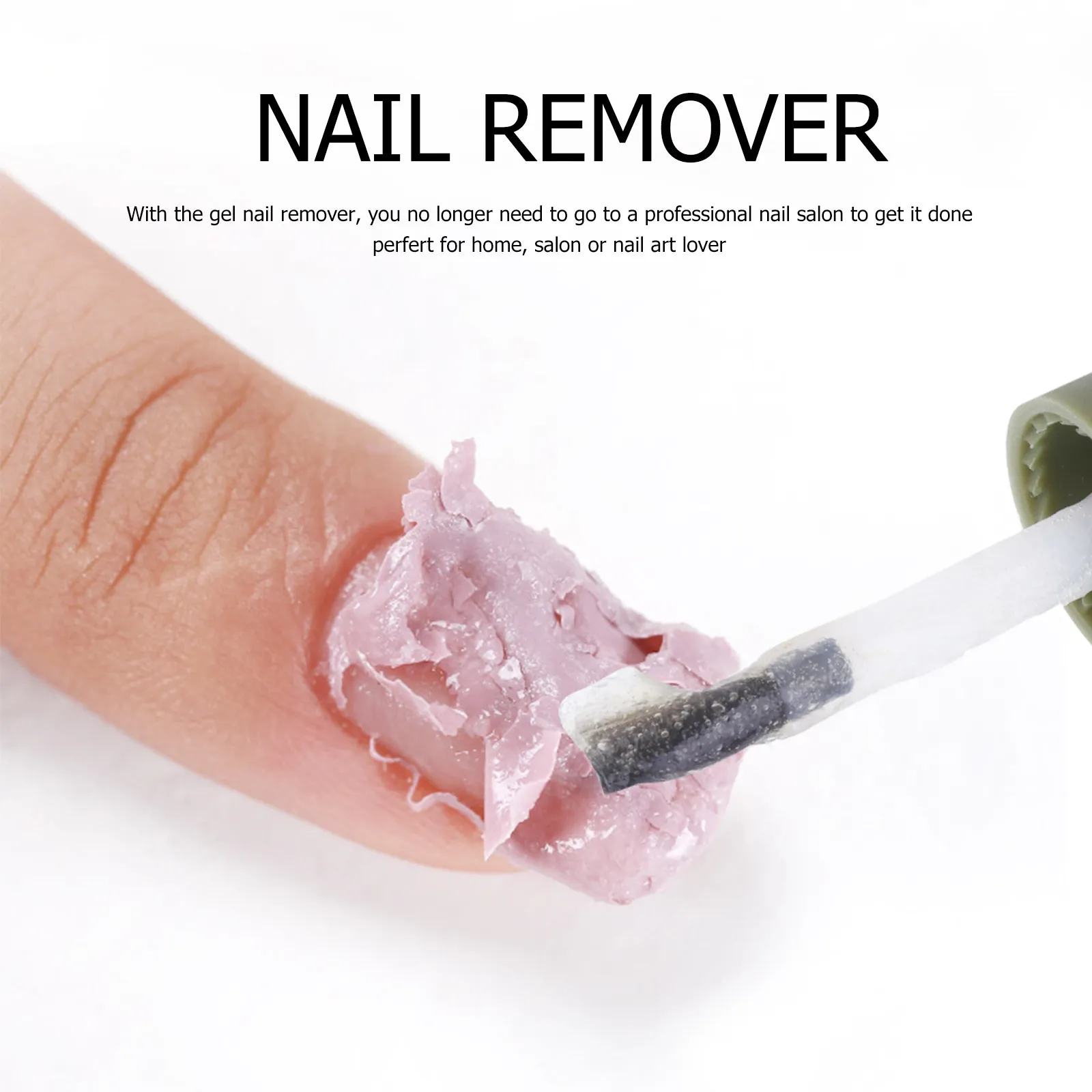 Dissolvant de vernis à ongles en gel, formule facile à retirer, sans danger pour les ongles, respectueux de la peau, pour manucure à domicile