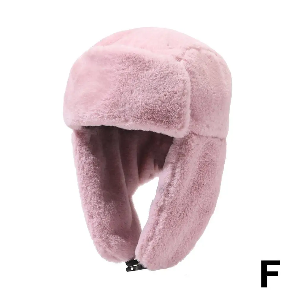 Winter Thicken Soldier Hat Foldable Buckle Ear Winter Protective Korea Hat Fashion Warm Warm Soft Gear Travel An K2k3