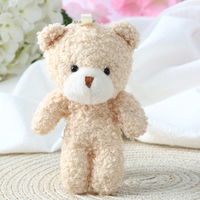 10pcs/lot Teddy Bear Stuffed Plush Toy Mini Bear Doll Toy Keychain Bag Pendants Wedding Decoration Children Birthday Party Gifts