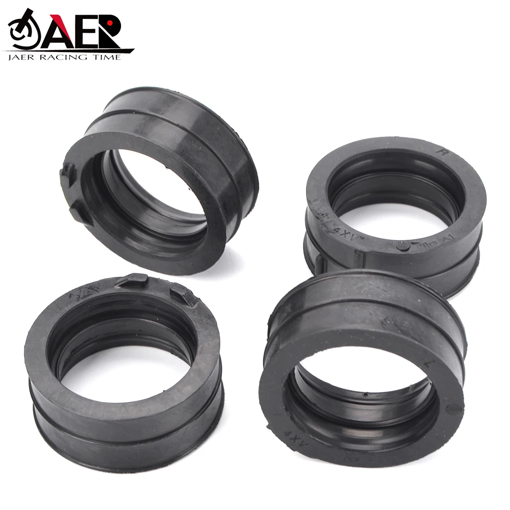 Motorcycle 4XV-13597-00 Carburetor Intake Manifold Interface Glue Adapters For Yamaha YZF R1 YZFR1 1998 1999 2000 2001