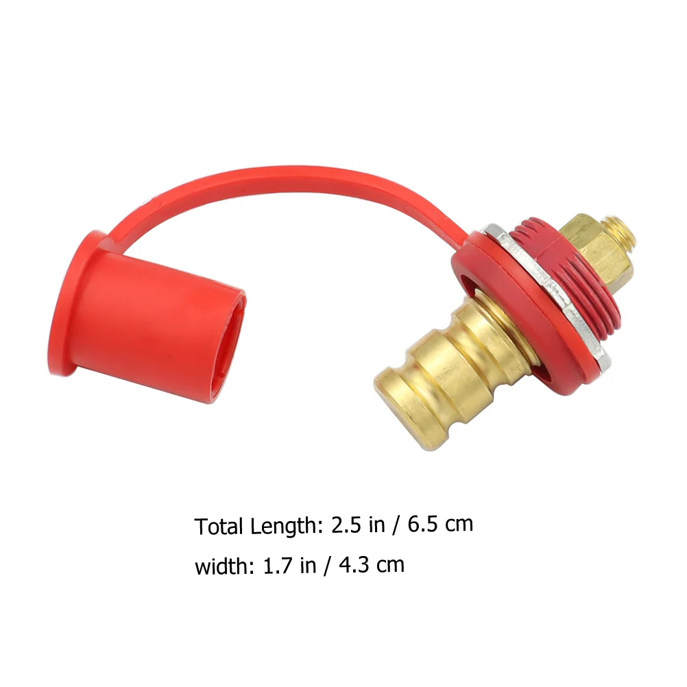 

Terminals Zinc Alloy Brass Waterproof Cover for Car ATV Boat Car Accessories Remote System Durable