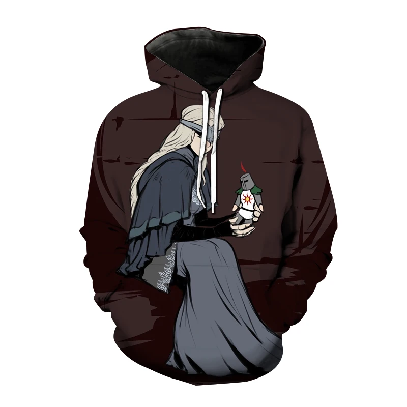 Dark Souls 3D Print Hoodies Men Women Casual Fashion Sweatshirt Hoodie Game Cosplay Hip Hop Streetwear Pullover Hoody Coats