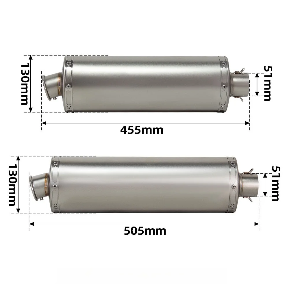 For BMW F750 F850 GS F750GS F850GS Exhaust Muffler Motorcycle Escape Slip on Line Kit Adapter Middle Tail Pipe with DB Killer