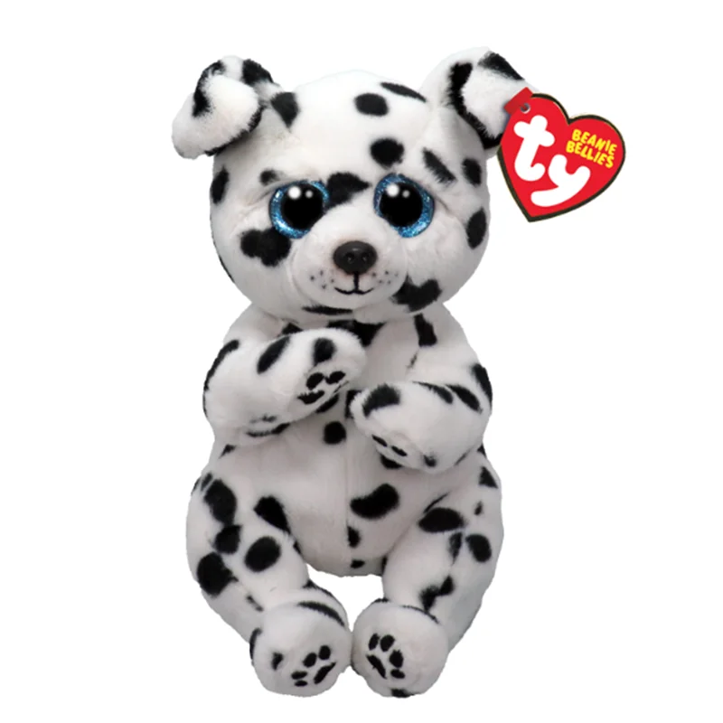 15CM Ty Big Eyes Beanie Bellies Plush Stuffed Animal Toy Cute Doll Dog Husky Poodle Children Christmas New Year Kids Gifts