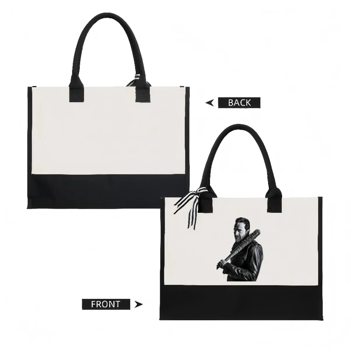 نيجان 2026 وصول جديد موضة عملية واسعة قابلة لإعادة الاستخدام حمل حقيبة نمط طباعة 2 لهجة الثقيلة كتف كبير