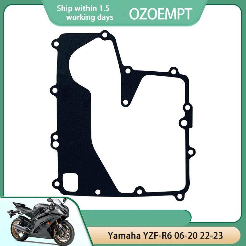 

OZOEMPT Engine oil pump cover Gasket for Yamaha YZF-R6 06-20 22-23